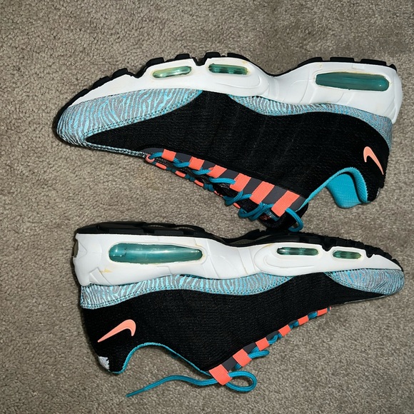 Nike Air Max 95 Premium Tape Zebra "PRM" Gamma Miami Animal Print Mens 13 *NEW* - Picture 9 of 13